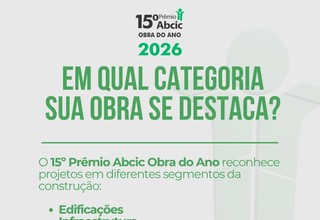 15º Prêmio Obra do Ano em Pré-fabricados de Concreto abre inscrições e lança nova categoria